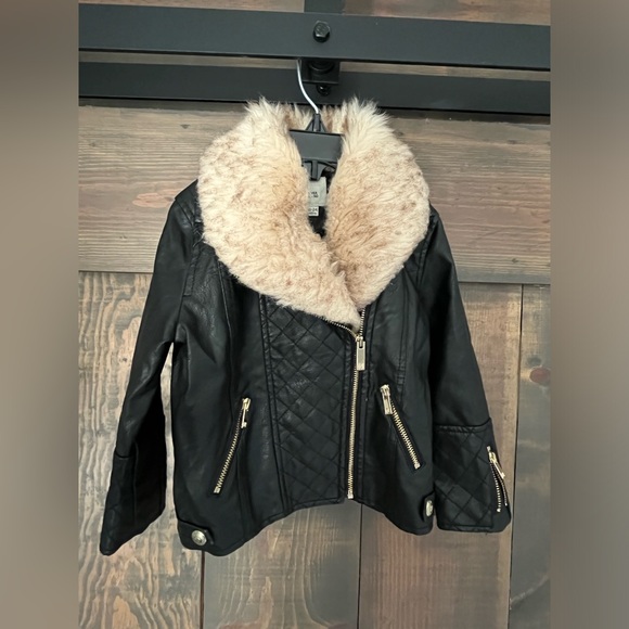 Toddler Leather Jacket, 18-24months - Picture 1 of 6